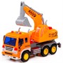 Автомобиль экскаватор Сити инерц. свет, звук оранжевый в коробке 86433 П-Е /8/ - фото 47041214