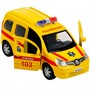 Модель KANGOO-12AMB-YE RENAULT KANGOO Реанимация желтый Технопарк  в коробке - фото 47041699 Модель KANGOO-12AMB-YE RENAULT KANGOO Реанимация желтый Технопарк  в коробке - фото 47041699
