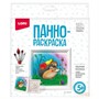 Набор Для Творчества 3D Art Панно-раскраска 15*15см "Ежик" Ирп-011 Lori - фото 47042030