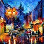 Набор для творчества Алмазная мозаика Вечерний город 40*50см частичная выкладка 87224 - фото 47042824