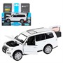 Модель 1:32 Mitsubishi Pajero 4WD Tubro, белый 1251432JB Автопанорама - фото 47042958