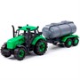 Трактор "Прогресс" с прицепом-цистерной инерционный зеленый в коробке 91567 П-Е /8/ - фото 47043466