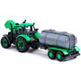 Трактор "Прогресс" с прицепом-цистерной инерционный зеленый в коробке 91567 П-Е /8/ - фото 47043468