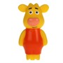 Резиновая игрушка Оранжевая корова Бо, 10см LX-OR-COW-04 - фото 47043802