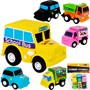 Набор машин Young Racer  2810-6YS Городская техника пластик в пак. - фото 47043965