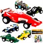 Набор машин Young Racer 2820-6YS Гоночные машины пластик в пак. - фото 47043970