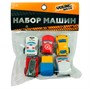 Набор машин Young Racer 2836-6YS Городская техника пластик в пак. - фото 47043984