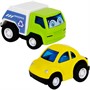 Набор машин Young Racer 812-6YS Городская техника металл в пак. - фото 47043988