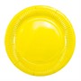 Тарелка бумажная ламинированная Yellow 18см 6шт 6056490 - фото 47044079