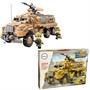 Конструктор 22014 QMAN Боевая машина 603 дет в кор. - фото 47045058