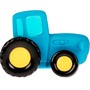 Резиновая игрушка СИНИЙ ТРАКТОР с улыбкой 10 см LX-ST200429 - фото 47045660