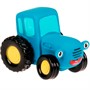 Резиновая игрушка СИНИЙ ТРАКТОР с улыбкой 10 см LX-ST200429 - фото 47045662