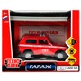 Модель GARAGESMA-20PLFRI-LAD ГАРАЖ ПОЖАРНАЯ ЧАСТЬ 20,5 см, LADA 4x4, крас. Технопарк в коробке /24/ - фото 47046284