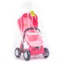 Коляска для кукол прогулочная Anita 4-х колёсная розовая в пакете 95220 П-Е - фото 47046772