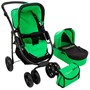Коляска для куклы 8446-1175 Трансформер BUGGY BOOM жёлтый Amidea - фото 47048070