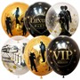 Шар 12" 30 см Набор шаров VIP Party ассорти рис. 6077297 25 шт /цена за упак/ - фото 47048794
