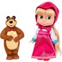 Кукла Карапуз 83031X23 Маша 15см, озвуч., Мишка,Маша И МЕДВЕДЬ - фото 47049528