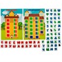 Игра Дома для букв фетр LIP1228 - фото 47050853