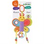 Игрушка развивающая 939721 Подвеска с мягким прорезывателем шуршалкой "Бабочка" / Жирафики - фото 47051001
