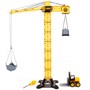 Конструктор Башенный кран Гигант с погрузчиком 588 элементов в коробке 09255 П-Е/3/ - фото 47051005