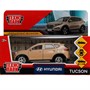 Модель TUCSON-12-BG HYUNDAI TUCSON бежевый Технопарк в коробке - фото 47052094