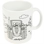 Набор для творчества Кружка для росписи СИНИЙ ТРАКТОР МУЛЬТИ АРТ MUG-ST - фото 47052291