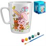 Набор для творчества Кружка-раскраска Зайчик cup-1001 - фото 47052459