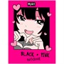 Блокнот 467-0-159-08631-4 в линию Black & Pink. Сердечко - фото 47052789