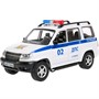 Модель 600-11001XHR Уаз Патриот Полиция Технопарк  в коробке - фото 47052951