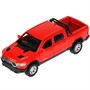 Модель RAM1500-13-RD DODGE RAM 1500 REBEL 13 см, двери, багаж, инер, красный Технопарк в коробке - фото 47053572