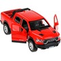 Модель RAM1500-13-RD DODGE RAM 1500 REBEL 13 см, двери, багаж, инер, красный Технопарк в коробке - фото 47053575