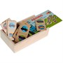 Деревянное Домино СИНИЙ ТРАКТОР W024-STR - фото 47054652
