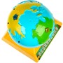 Игрушка на батарейках Говорящий Глобус с планшетом.Азбука животных.150 фактов,звуков.свет HT699-R - фото 47055193
