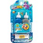 Лизун Набор для изготовления фигурки, модели Aqua Slime серебро-синий AQ012 - фото 47057699