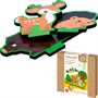 Деревянная Игра развивающая 3D "Что за чем? Кто живет в лесу" 05265. - фото 47057902