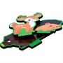 Деревянная Игра развивающая 3D "Что за чем? Кто живет в лесу" 05265. - фото 47057903