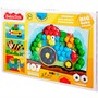 Набор Для Творчества Мозаика для самых маленьких Baby Toys Трактор d2,5/7 цв 107 эл 03579 - фото 47057942
