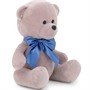 Медведь Топтыжкин серый: с бантиком 17 MA2003-188/17 - фото 47058937