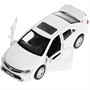 Модель CAMRY-12-WH TOYOTA CAMRY 12 см, двери, багаж, инерц. белый Технопарк в коробке - фото 47059328