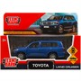 Модель CRUISER-13-BU TOYOTA LAND CRUISER 12,5 см, двери, инерц, синий Технопарк  в коробке - фото 47059352