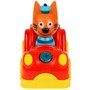 Игрушка на батарейках Машинка с фигуркой Коржика ТРИ КОТА 10 + песен, стихов и фраз HT1372-R - фото 47059791