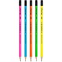 Карандаш ч/г Berlingo "Triangle flash" HB, трехгранный, c ластиком BP00810 - фото 47060676