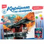 Набор Для Творчества Картина по номерам на картоне 40*50 см Влюбленные фламинго Кпн-363 Lori - фото 47060723