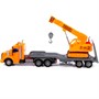 Автомобиль тягач Профи-трейлер инерц. со светом и звуком+гусеничный кран 84009 П-Е /4/ - фото 47060801