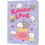 Блокнот 24 л. KAWAII LOVE, наполненный любовью сиреневый с котиками 978-5-00241-134-4 - фото 47061350