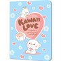 Блокнот 24 л. KAWAII LOVE, наполненный любовью голубой с кроликами 978-5-00241-136-8 - фото 47061379