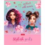 Тетрадь 48 л. клетка Stylish Girls 48Т5мтлВ1 Hatber - фото 47062078