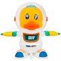 Игрушка на батарейках ZR156-4 Утенок в коробке - фото 47062743