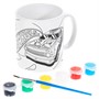 Набор для творчества Кружка для росписи (краски, кисточка) Хот Вилс MultiArt 100PAINTMUG-HW - фото 47064143