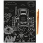 Набор для творчества Гравюра 18*24 см СИНИЙ ТРАКТОР МУЛЬТИ АРТ SCRATCH-S-STR - фото 47064154
